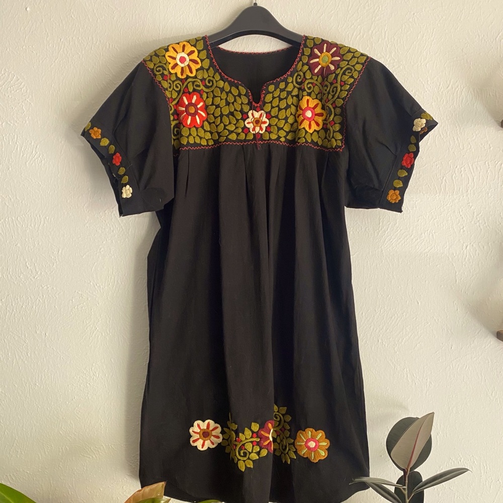 Handmade Huipil Dress from Mexico